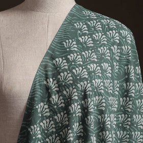 Green - Bagru Dabu Hand Block Print Natural Dyed Cotton Fabric 41