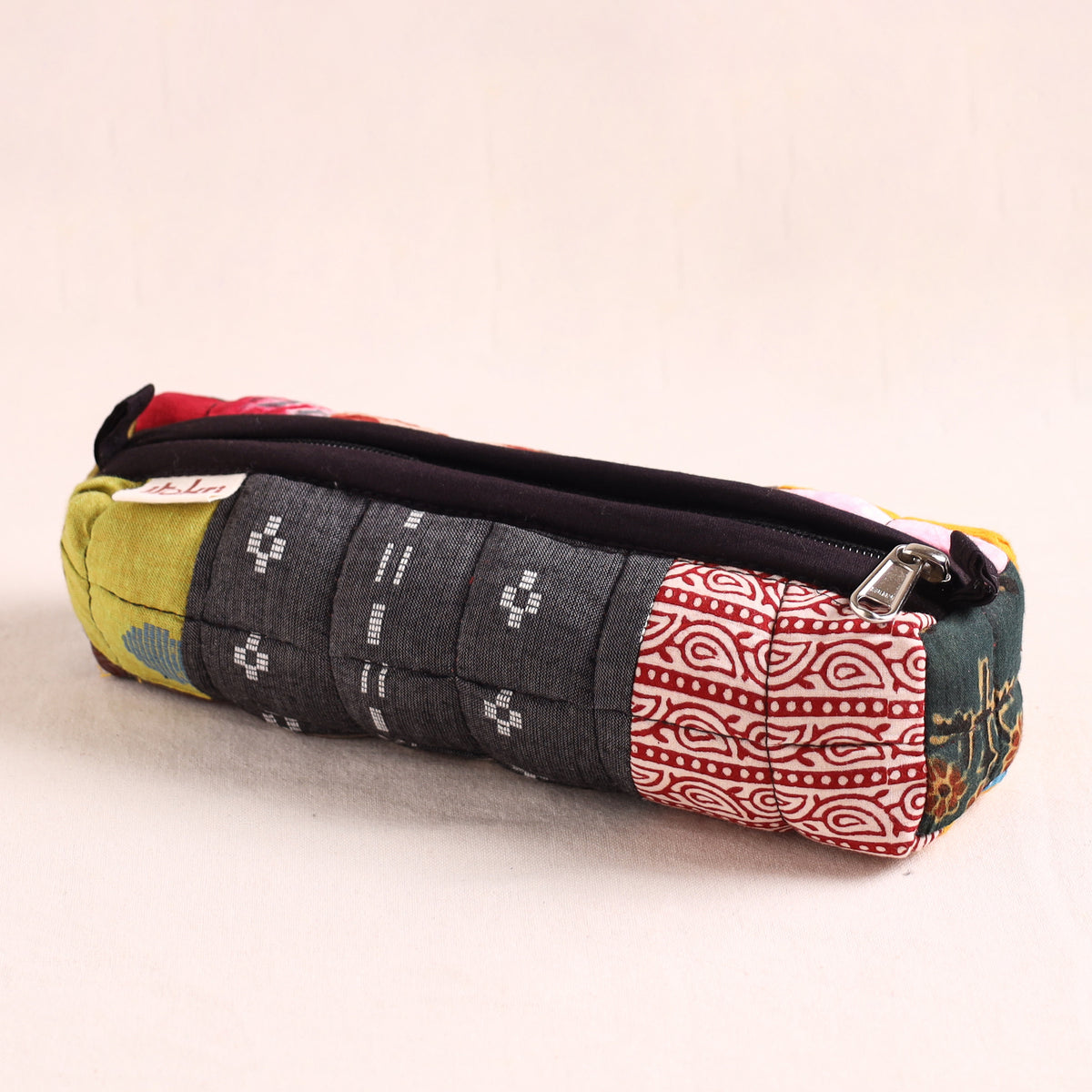 Patchwork Quilted Pencil Pouch 06