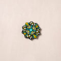 Handpainted Mandala Art Wooden Fridge Magnet 10