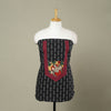 Buy Black Jacquard Patchwork Cotton Kurta Material
