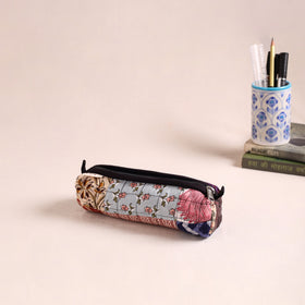 Patchwork Quilted Pencil Pouch 07