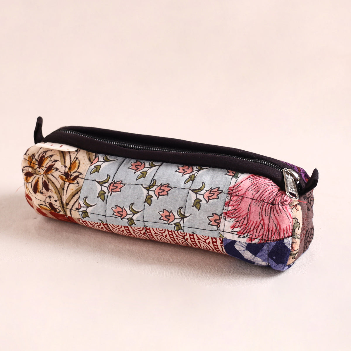 Patchwork Quilted Pencil Pouch 07