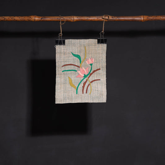 Bengal Kantha Hand Embroidery Cotton Wall Hanging 16