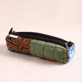 Patchwork Quilted Pencil Pouch 08