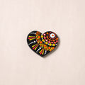 Handpainted Mandala Art Wooden Fridge Magnet 12