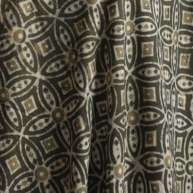 Green - Bagru Dabu Hand Block Print Natural Dyed Cotton Fabric 44
