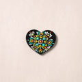 Handpainted Mandala Art Wooden Fridge Magnet 13