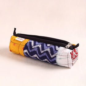Patchwork Quilted Pencil Pouch 09