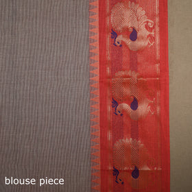 Purple Kandangi Chettinad Cotton Saree with Border