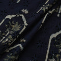 Natural Dyed Ajrakh Hand Block Print Cotton Hakoba Fabric 144
