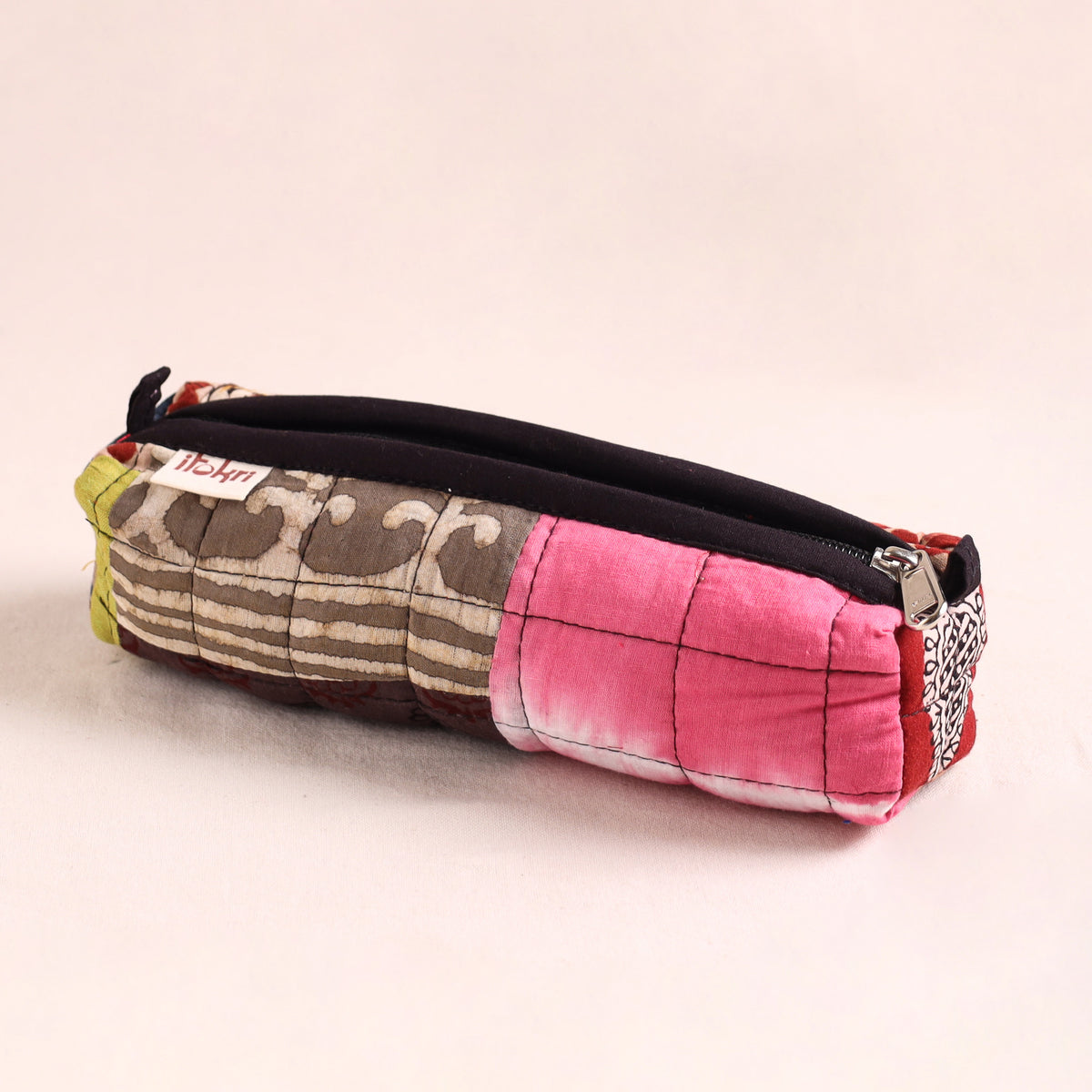 Patchwork Quilted Pencil Pouch 11