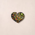 Handpainted Mandala Art Wooden Fridge Magnet 16