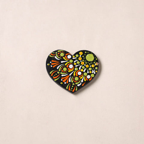 Handpainted Mandala Art Wooden Fridge Magnet 16