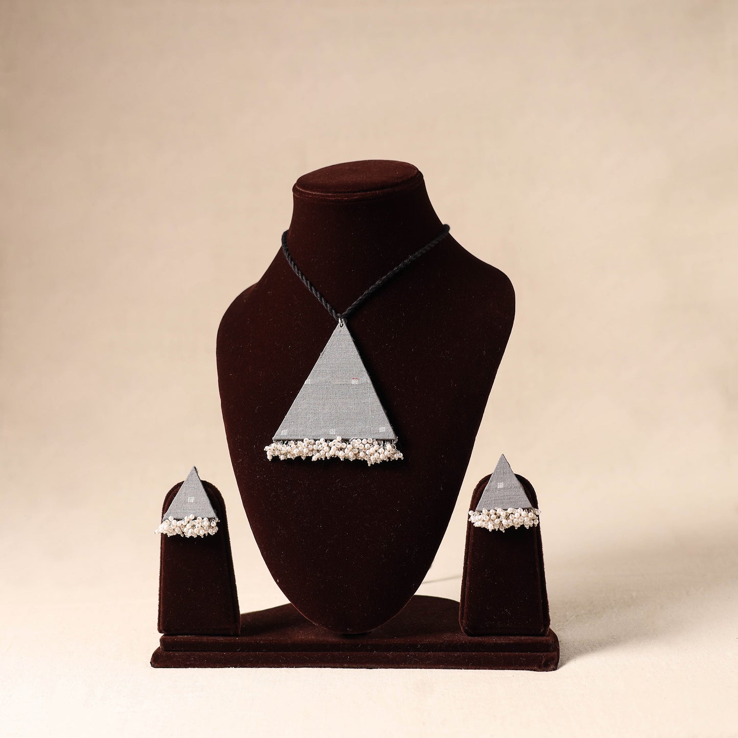 Bead Work Fabart Necklace Set