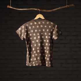 Bindaas art printed cotton women v neck t-shirt 03