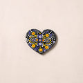 Handpainted Mandala Art Wooden Fridge Magnet 17