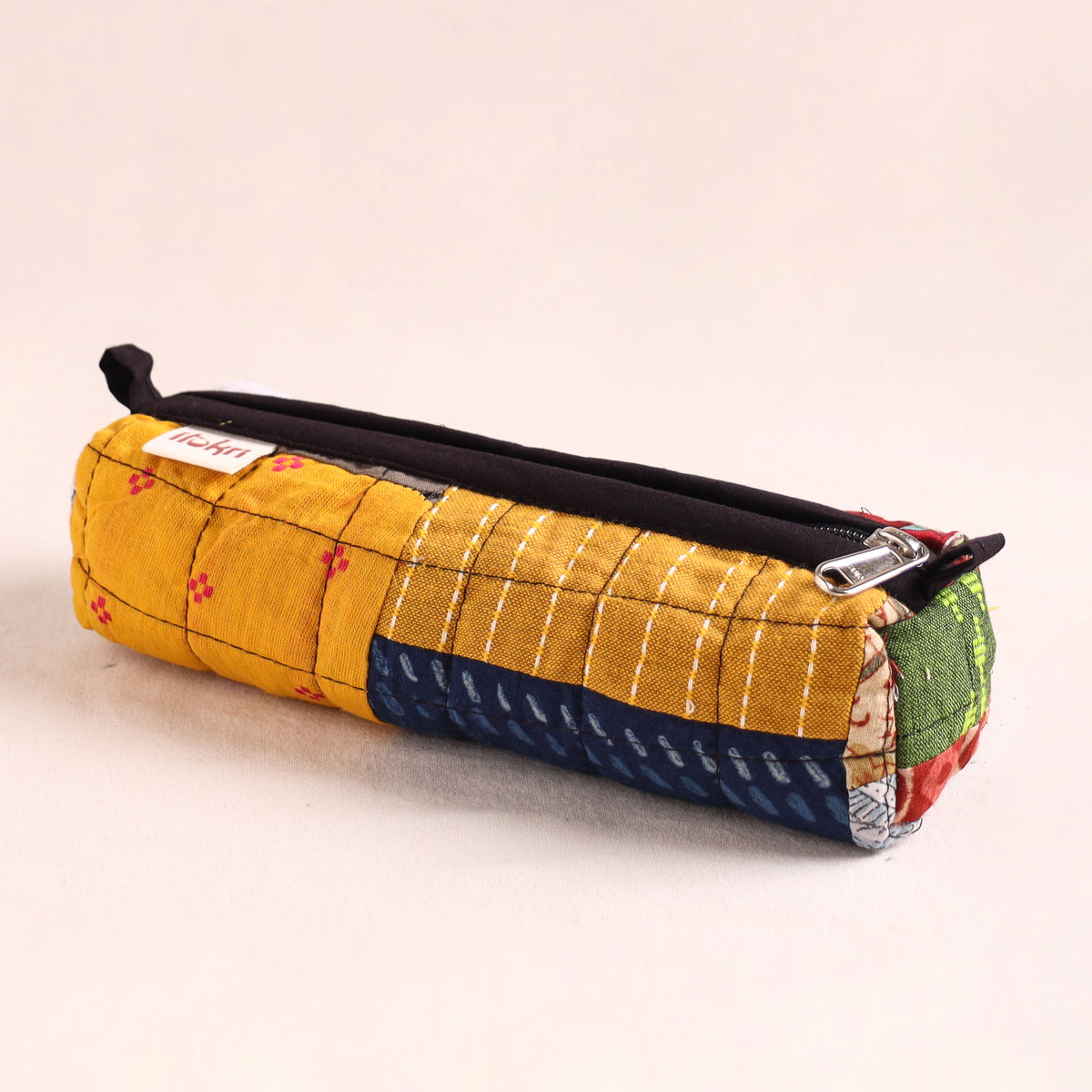 Patchwork Quilted Pencil Pouch 13