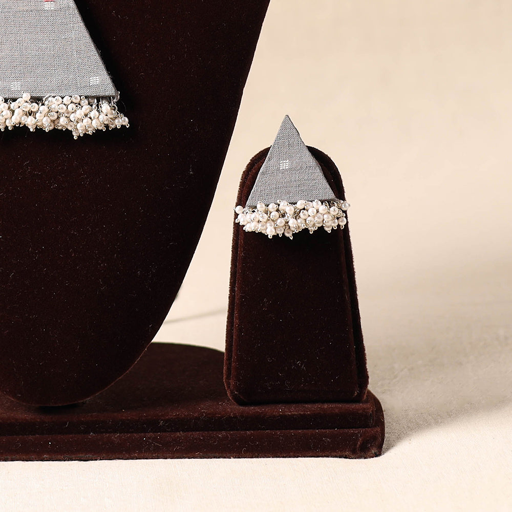 Bead Work Fabart Necklace Set