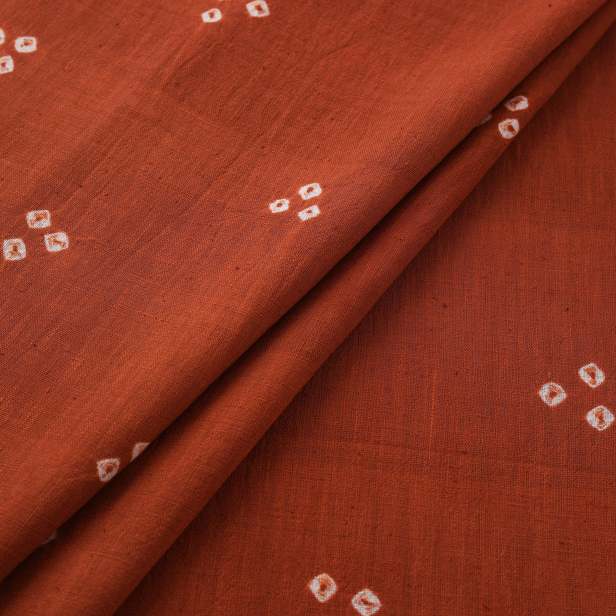 Kutch Organic Kala Cotton Pure Handwoven Bandhani Fabric 12