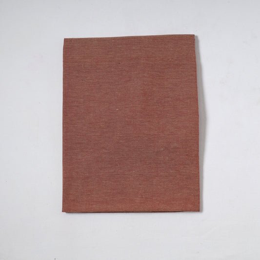 Brown - Jhiri Pure Handloom Cotton Precut Fabric 07