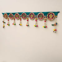 Diwali Decor Handmade Gota & Bead Work Toran 22