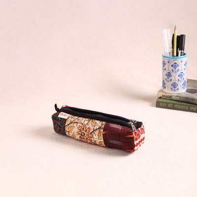 Patchwork Quilted Pencil Pouch 15