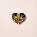 Handpainted Mandala Art Wooden Fridge Magnet 19