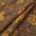 Rasa Lobhi Champa Motif Floral Hand Block Printed Cotton Fabric 10