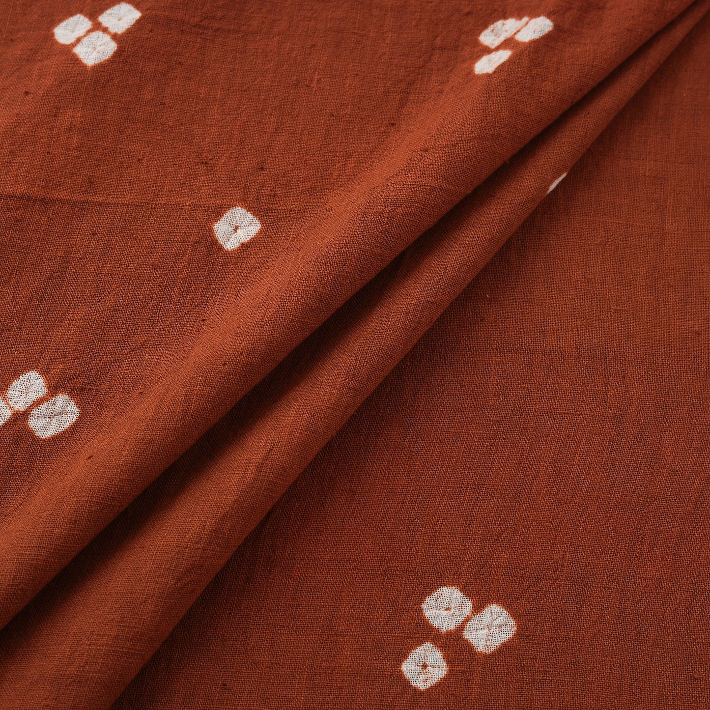 Kutch Organic Kala Cotton Pure Handwoven Bandhani Fabric 13