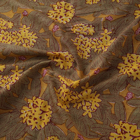 Rasa Lobhi Champa Motif Floral Hand Block Printed Cotton Fabric 10