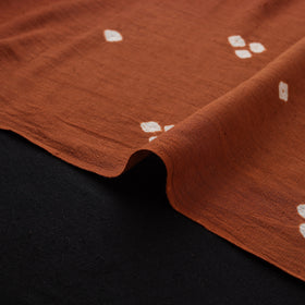 Kutch Organic Kala Cotton Pure Handwoven Bandhani Fabric 13