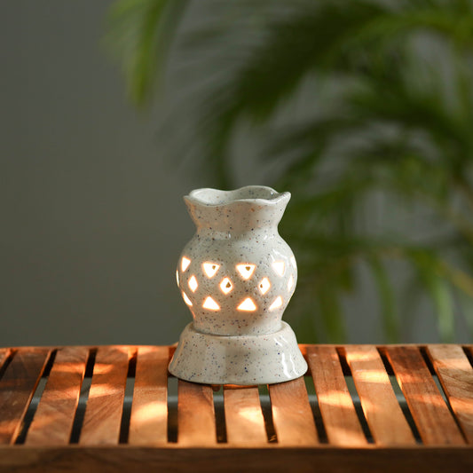 Handcrafted Ceramic Electrical Aroma Diffuser (5 inches)
