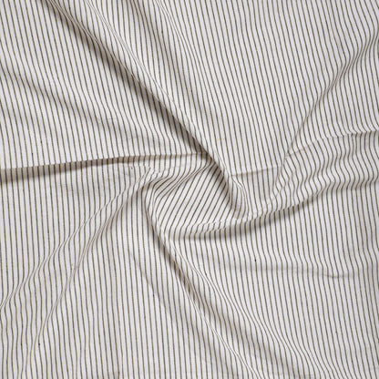 White - Jhiri Pure Handloom Cotton Precut Fabric 09