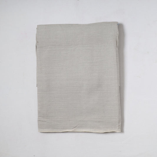 Grey - Jhiri Pure Handloom Cotton Precut Fabric 11
