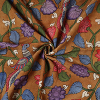 Bangalore Silk Srikalahasti Handpainted Pen Kalamkari Fabric 03