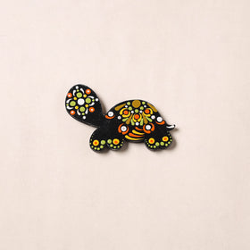 Handpainted Mandala Art Wooden Fridge Magnet 23