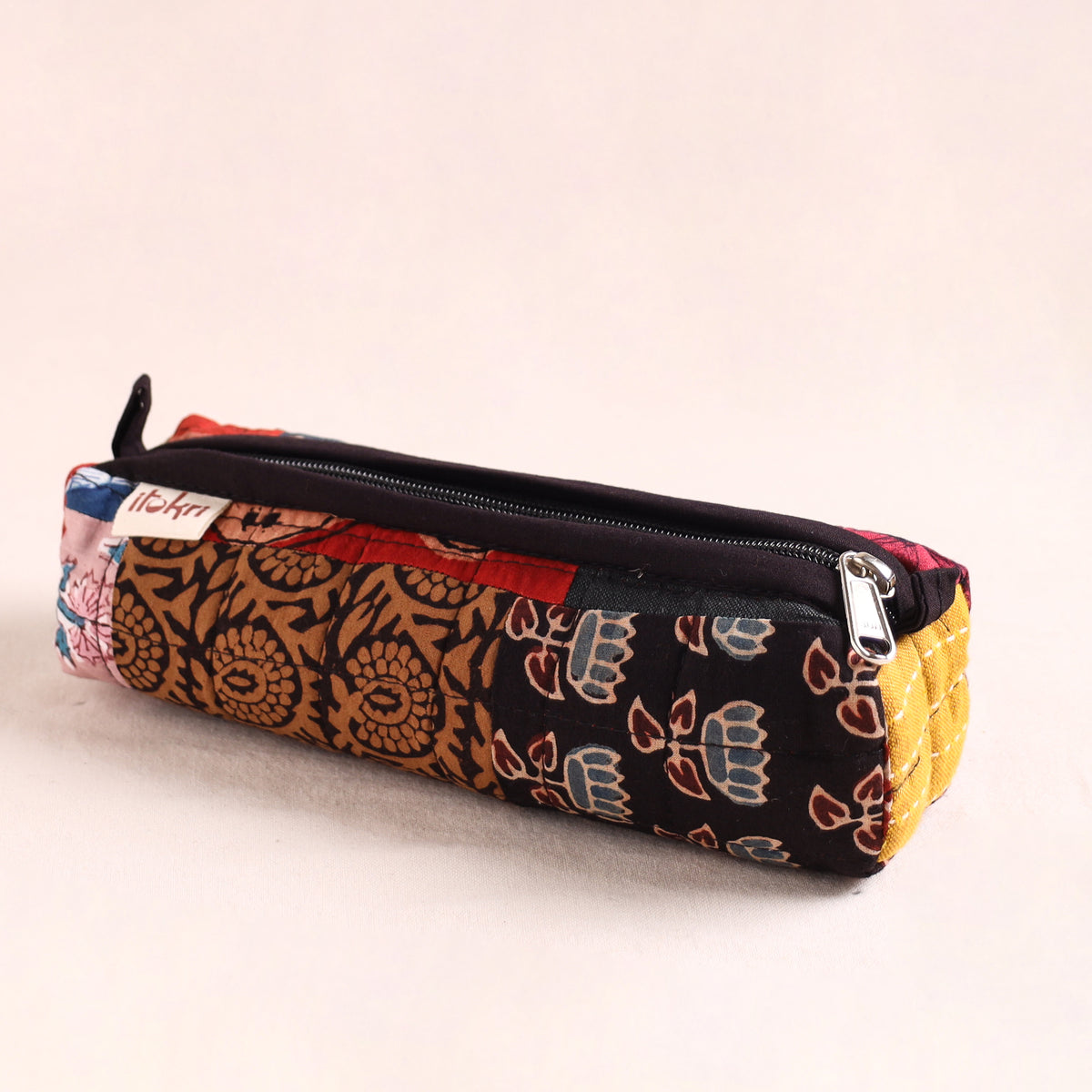 Patchwork Quilted Pencil Pouch 19