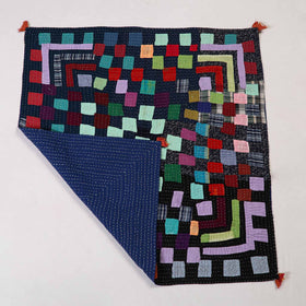 Multicolor - tagai patchwork baby quilt / gudri / blanket