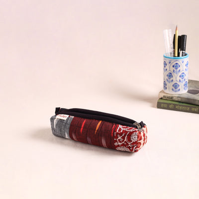 Patchwork Quilted Pencil Pouch 23