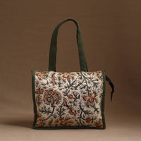 Beige - Handcrafted Cotton Hand Bag 03