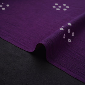 Kutch Organic Kala Cotton Pure Handwoven Bandhani Fabric 15