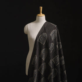 Natural Dyed Ajrakh Hand Block Print Cotton Hakoba Fabric 93