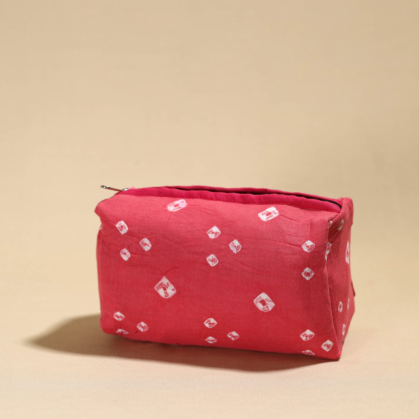 cotton toiletry pouch