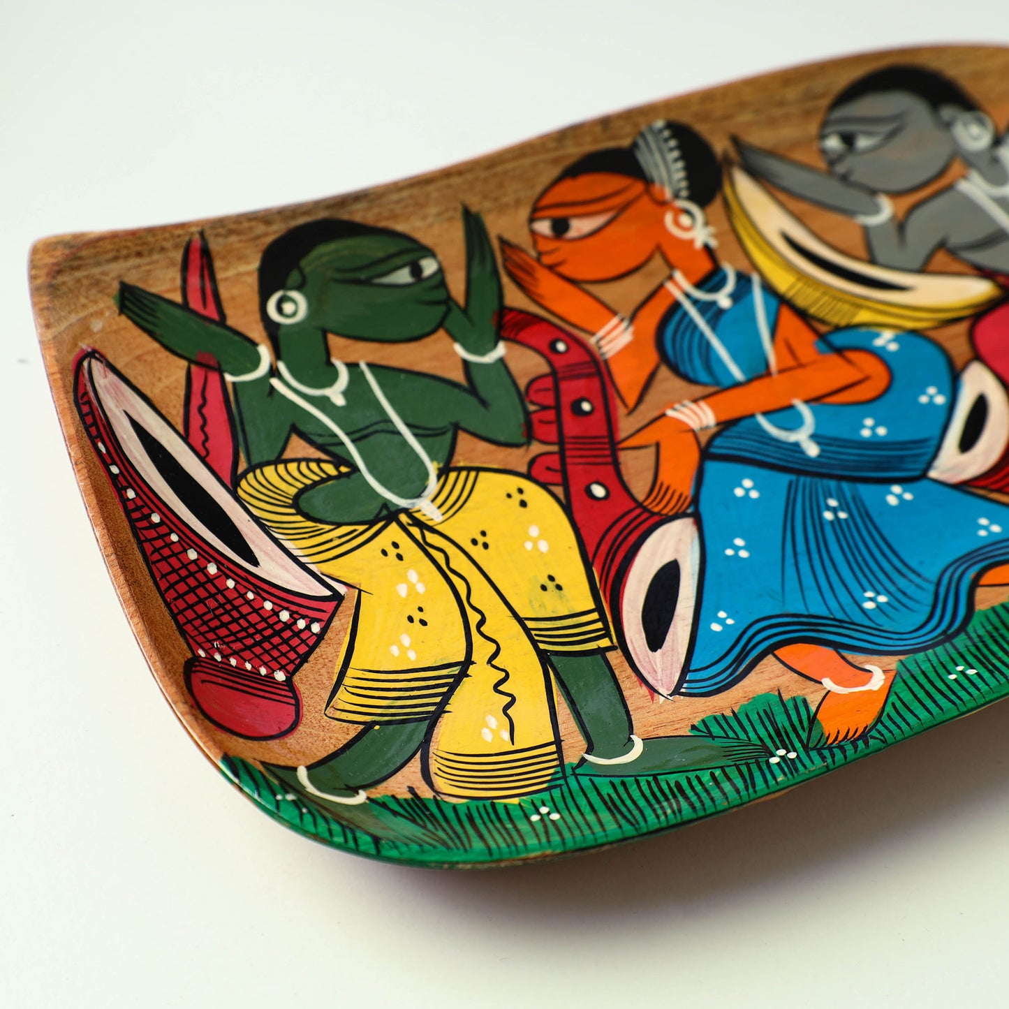 Hand Painted Wooden Tray