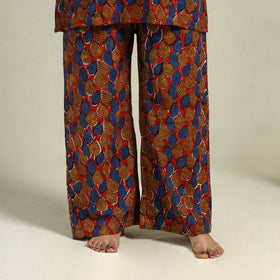 Buy Multicolor Block Print Cotton Bagru Night Suit Set