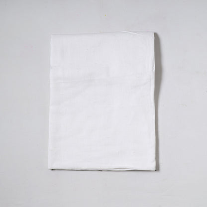White - Jhiri Pure Handloom Cotton Precut Fabric 14