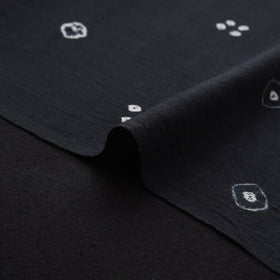 Kutch Organic Kala Cotton Pure Handwoven Bandhani Fabric 16
