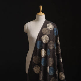 Natural Dyed Ajrakh Hand Block Print Cotton Hakoba Fabric 95