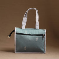 Grey - Handcrafted Cotton Hand Bag 01