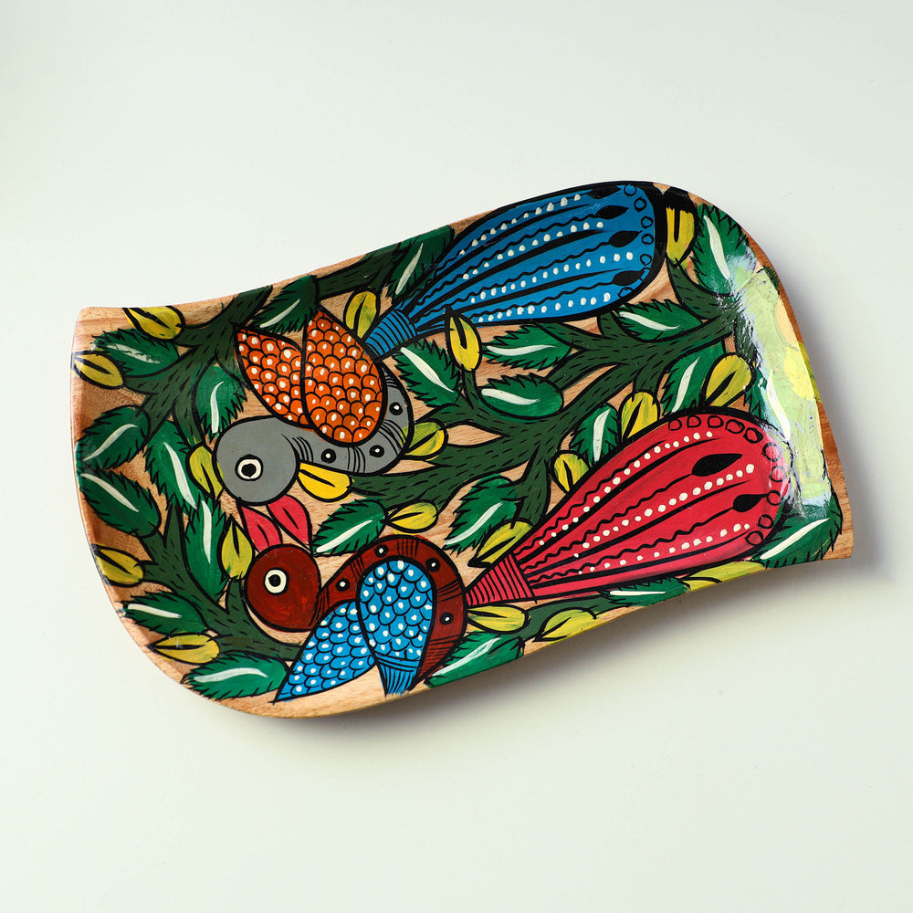 Hand Painted Wooden Tray